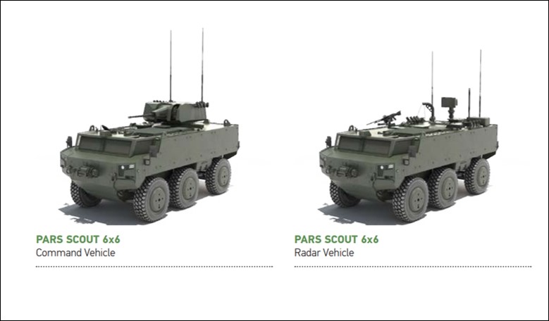 PARS SCOUT 6x6 Turkish MRAP (H)